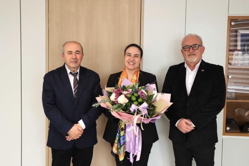 Posjeta dugogodišnjoj prijateljici Udruženja prof. dr Benjamini Karić