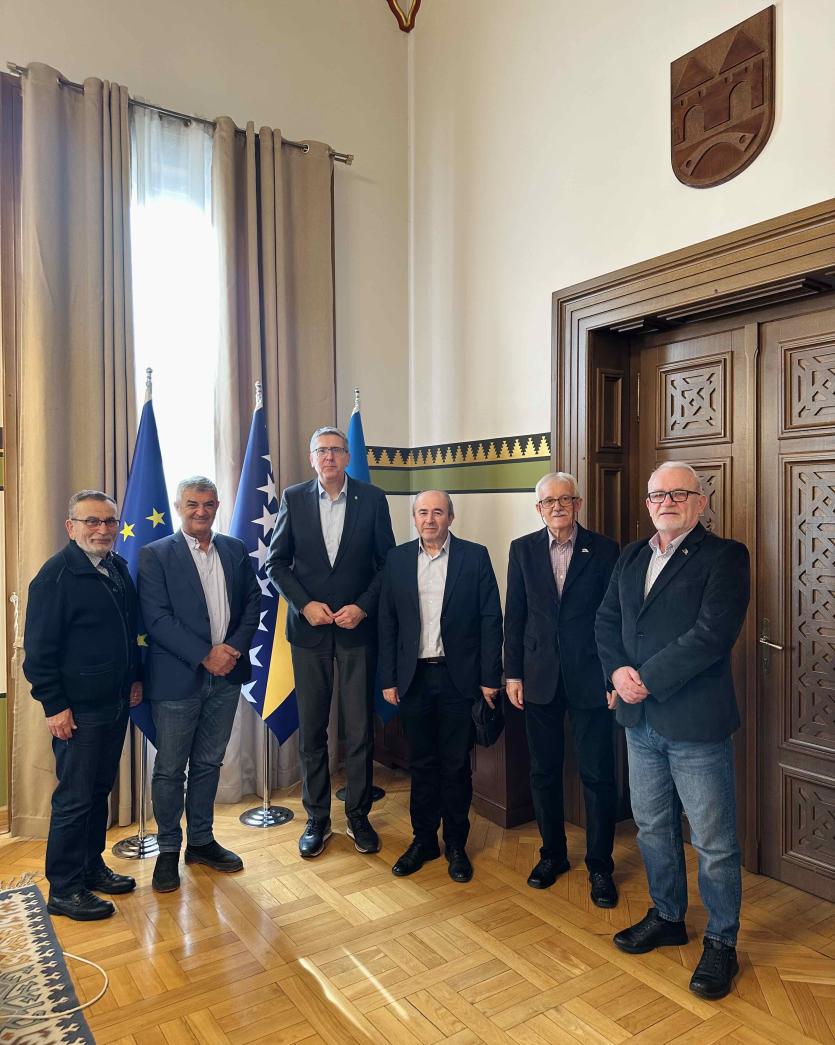 Susret sa gradonačelnikom Grada Sarajeva gospodinom Samirom Avdićem