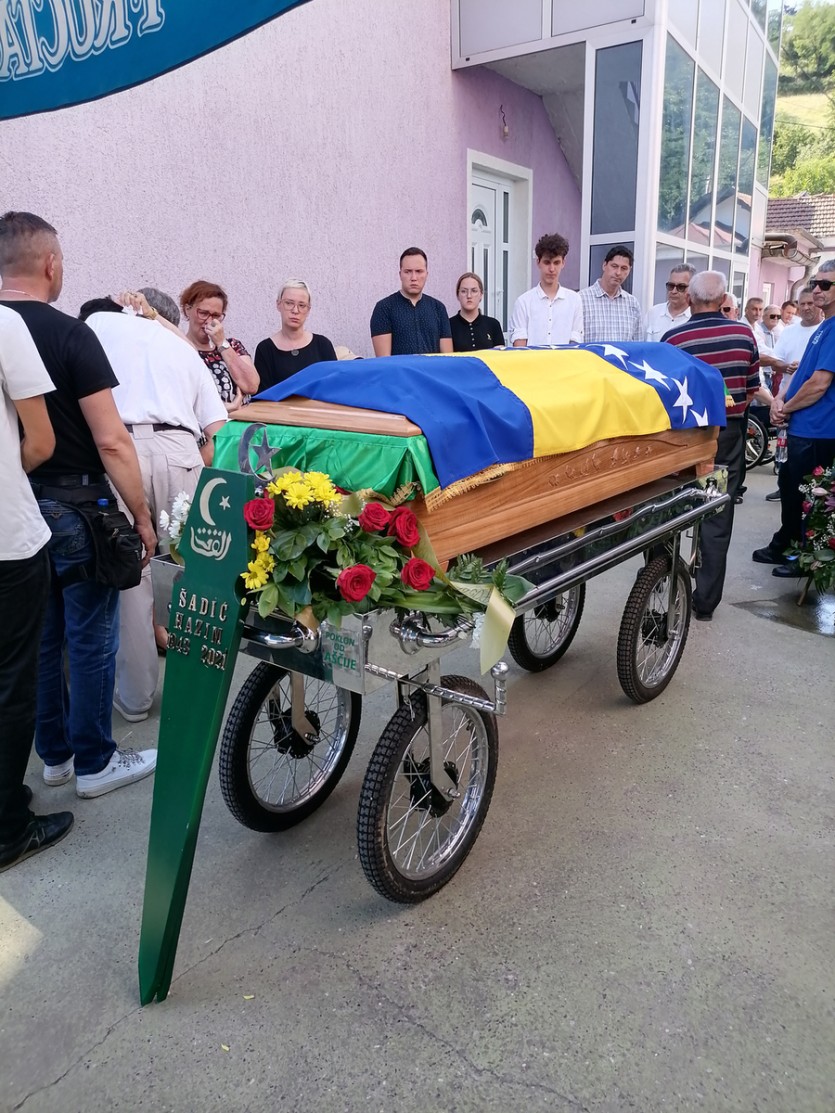 U rodnom Čeliću sahranjen general Hazim Šadić