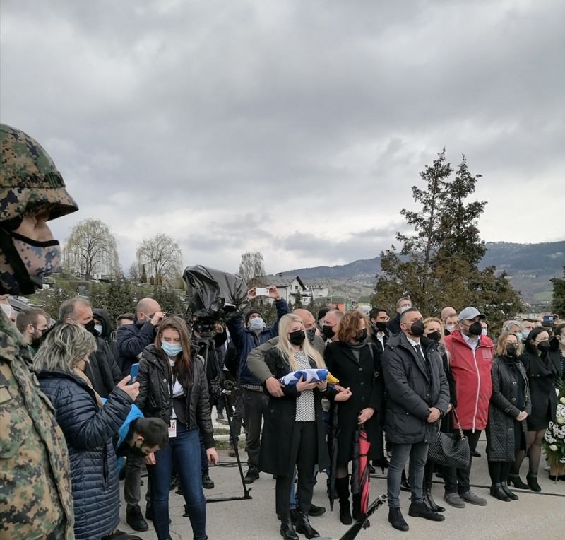 Sahranjen Jovan Divjak, penzionisani general Armije Republike Bosne i Hercegovine1