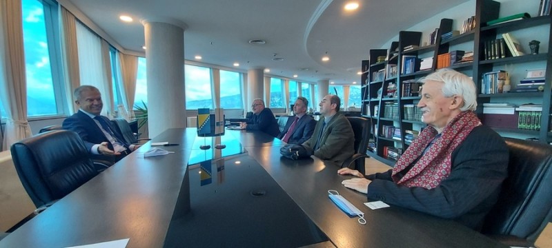 Udruženje generala Bosne i Hercegovine sa Fahrudinom Radončićem, predsjednikom SBB BiH1