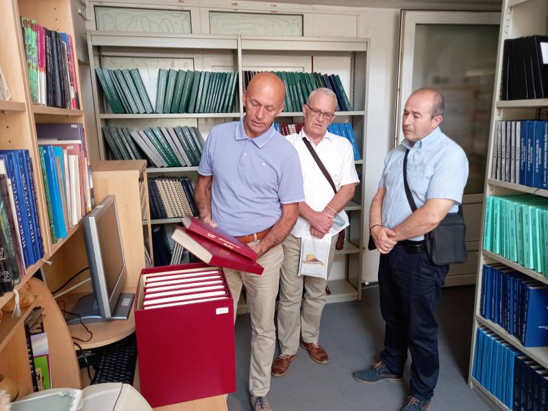 Delegacija Udruženja generala Bosne i Hercegovine u posjeti Biblioteci za slijepa i slabovidna lica u Bosni i Hercegovini2